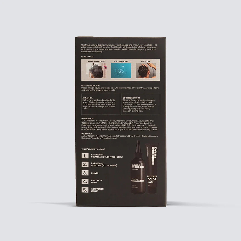 Hair Color Cream – Covers White Hair