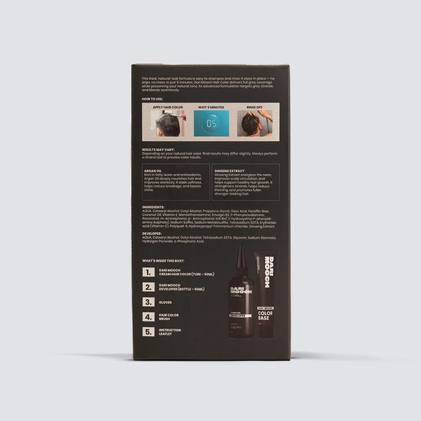 Hair Color Cream – Covers White Hair
