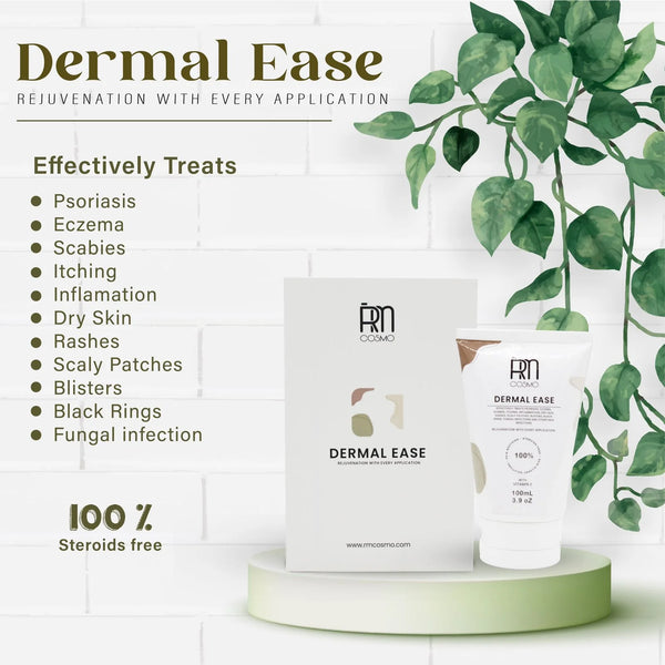 Dermal Ease Healing Cream – Relieve Psoriasis, Eczema & Skin Irritations (100ml)