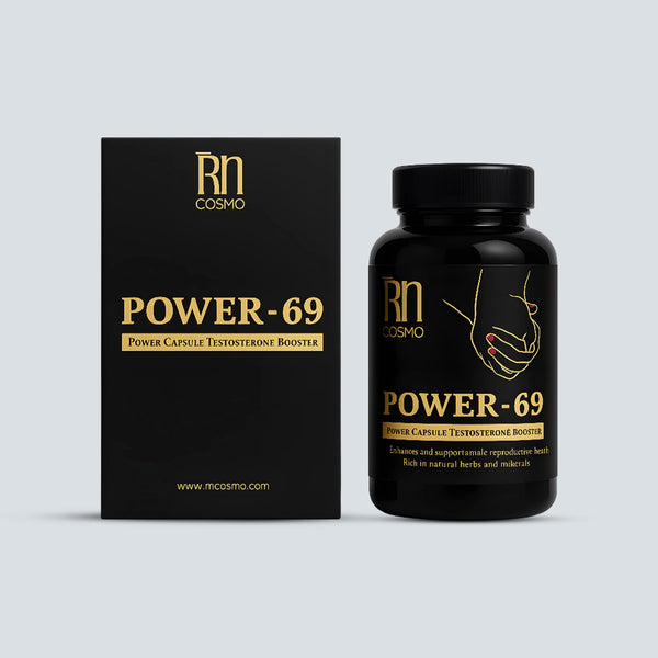 Power 69 Capsule – Natural Testosterone Booster for Energy, Stamina & Peak Performance (30 Capsules)